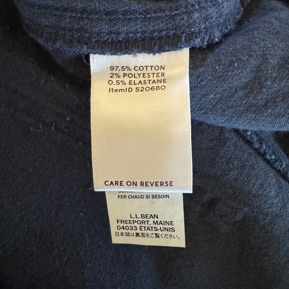 L.L. Bean Signature Washed Cotton Barrel Pants - Picture 8 of 8